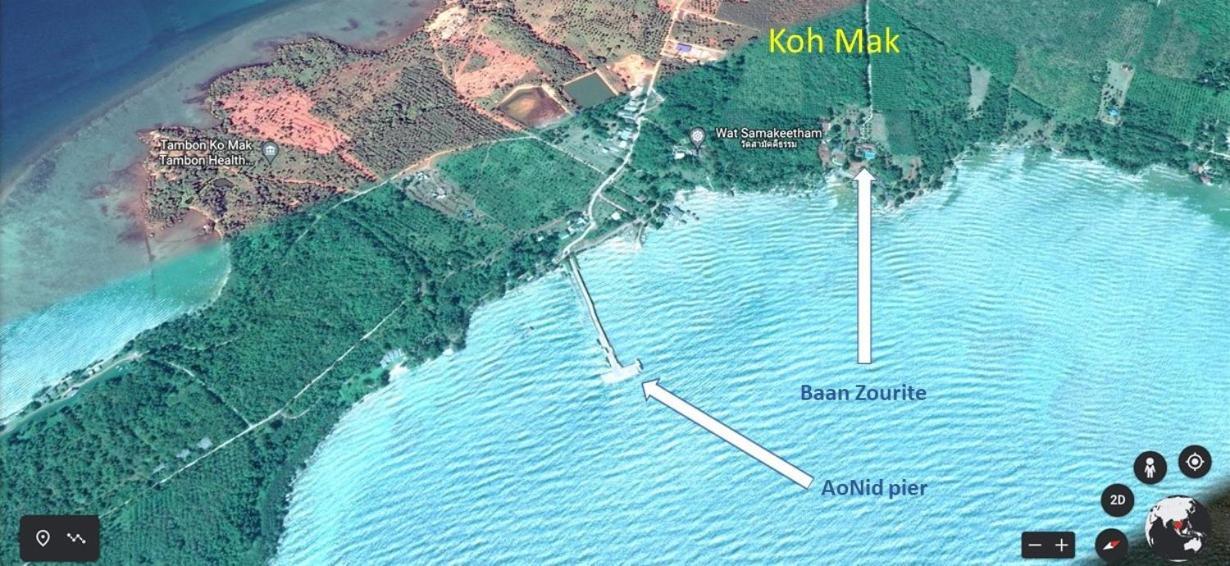 Baan Zourite Seaview Villa Koh Mak Exterior foto
